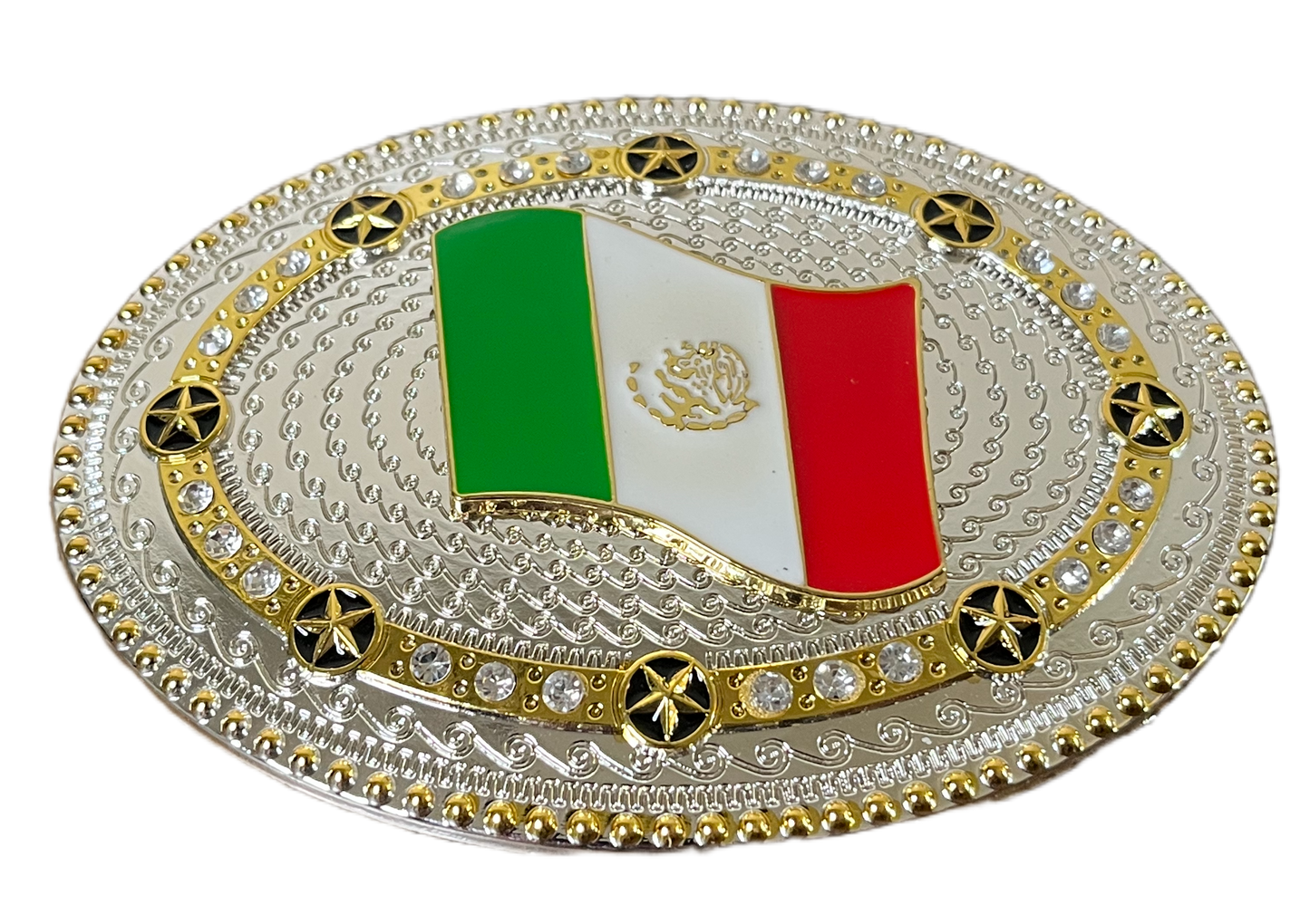 The Vaquero Mexicano Medallion Buckle