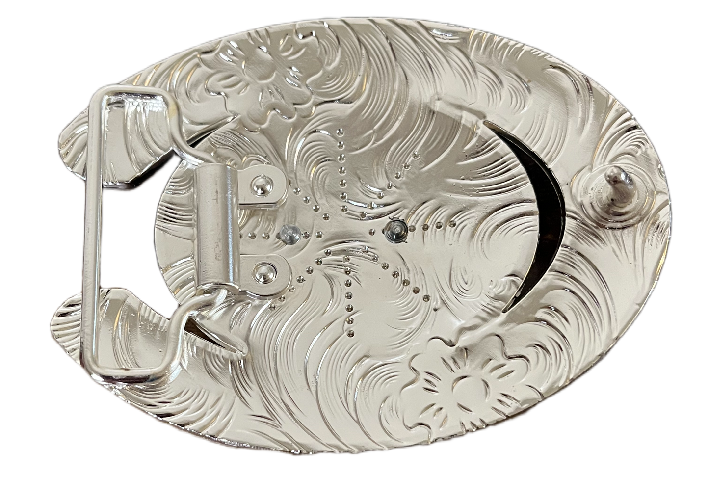 The Double Fortune Stallion Buckle