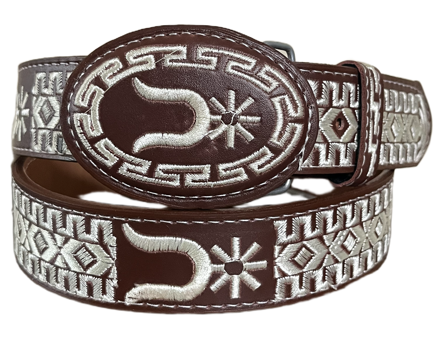 The Finesser Embroidered Belt