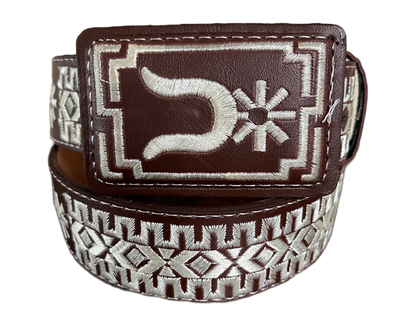 The Finesser Embroidered Belt