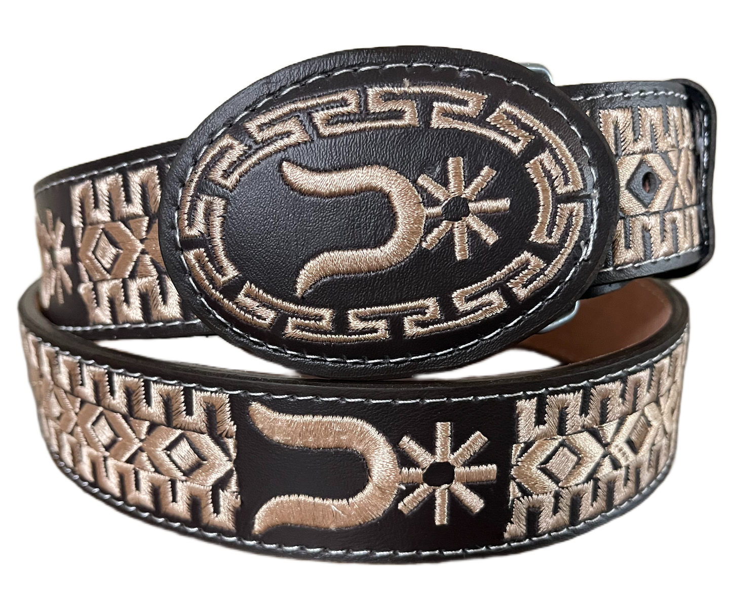 The Finesser Embroidered Belt