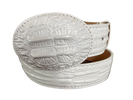 The Ghost Gator Print Belt