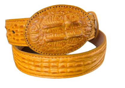 Nacho Average Gator Print Belt