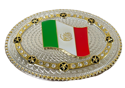 The Vaquero Mexicano Medallion Buckle