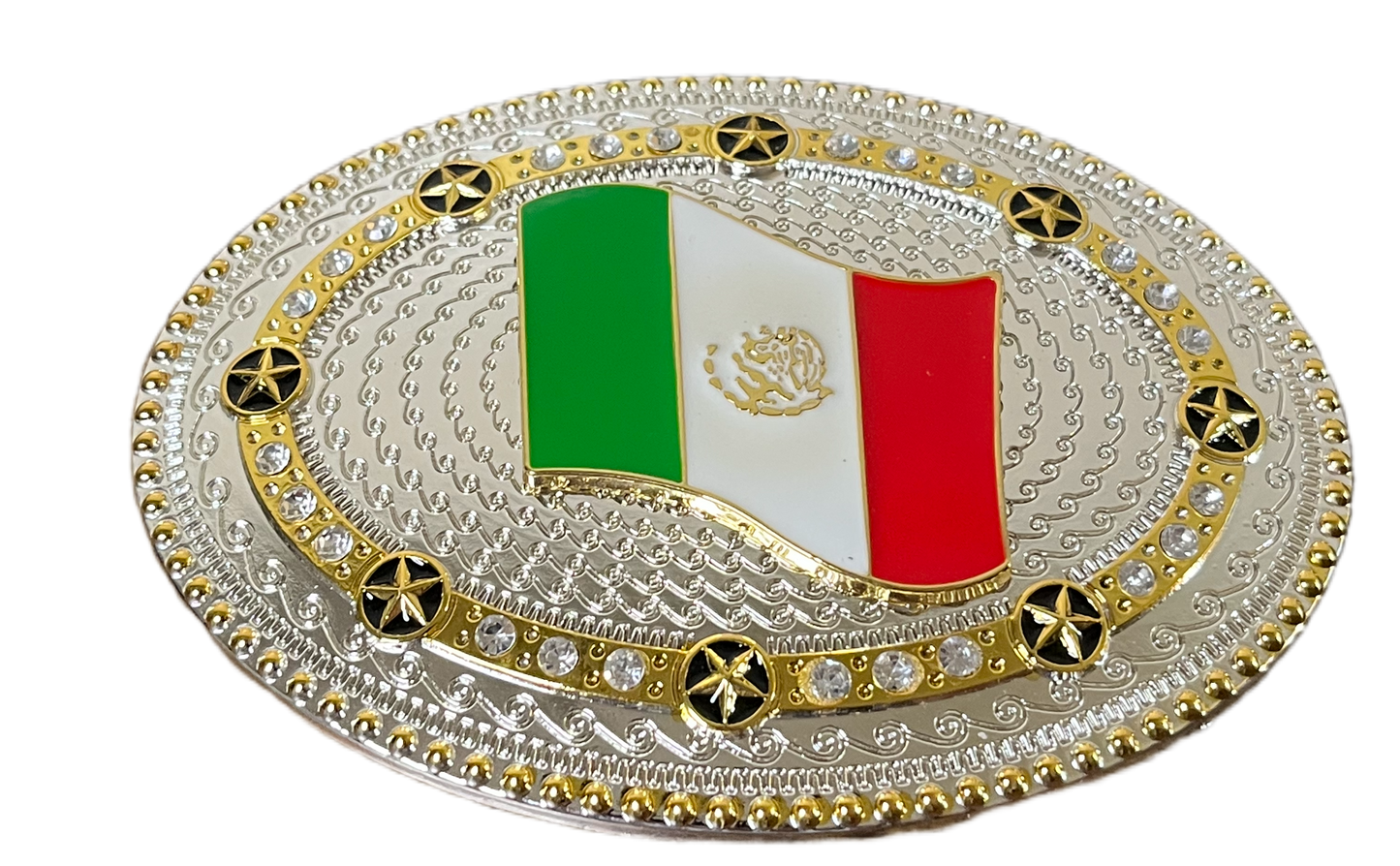 The Vaquero Mexicano Medallion Buckle