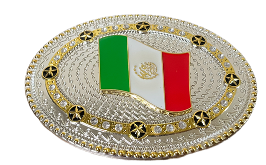 The Vaquero Mexicano Medallion Buckle