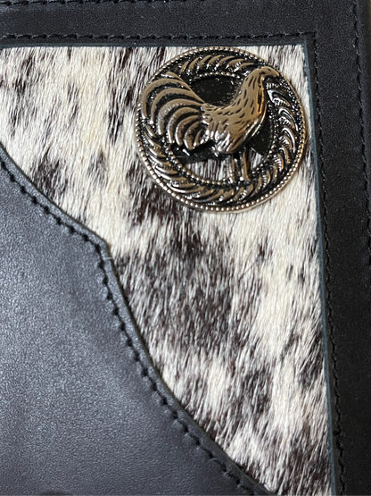 The Midnight Outlaw Rooster Rodeo Wallet